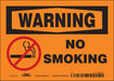 Safety Sign 5 inx7 in Vinyl