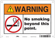 Safety Sign 7 in x 10 in Aluminum