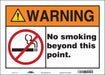 Safety Sign 10 inx14 in Vinyl