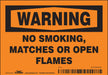 Safety Sign 3.5in x 5in Vinyl