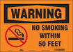 Safety Sign 10 inx14 in Vinyl