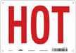 Safety Sign 7 in x 10 in Polyethylene