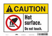Safety Sign 7 inx10 in Vinyl