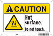 Safety Sign 7 inx10 in Vinyl