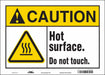 Safety Sign 10 in x 14 in Vinyl