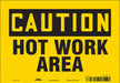 Safety Sign 7 inx10 in Vinyl