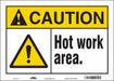 Safety Sign 10 inx14 in Vinyl