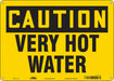Safety Sign 10 inx14 in Polyethylene