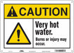 Safety Sign 10 in x 14 in Aluminum
