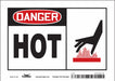 Safety Sign 5 inx7 in Vinyl