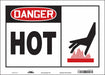 Safety Sign 10 in x 14 in Vinyl