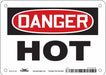 Safety Sign 5 inx7 in Vinyl