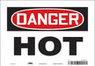 Safety Sign 7 inx10 in Vinyl