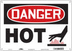 Safety Sign 10 in x 14 in Polyethylene