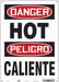 Safety Sign 14 in x 10 in Aluminum