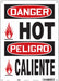 Safety Sign 14 in x 10 in Aluminum