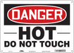 Safety Sign 10 inx14 in Aluminum