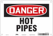 Danger Sign 7 in x 10 in Aluminum