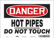 Safety Sign 7 in x 10 in Vinyl