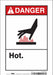 Safety Sign 10 in x 7 in Vinyl