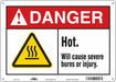 Safety Sign 10 in x 14 in Polyethylene