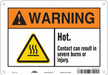 Safety Sign 7 inx10 in Polyethylene