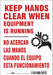 Safety Sign 10 inx7 in Vinyl