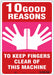 Safety Sign 14 inx10 in Polyethylene