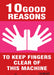 Safety Sign 14 in x 10 in Vinyl