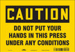 Safety Sign 7 inx10 in Vinyl