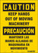 Safety Sign 14 inx10 in Vinyl