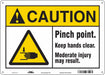 Safety Sign 10 inx14 in Aluminum