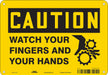 Safety Sign 7 in x 10 in Aluminum