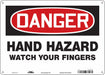 Safety Sign 10 in x 14 in Aluminum