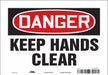 Safety Sign 7 inx10 in Vinyl