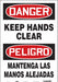 Safety Sign 20 inx14 in Vinyl
