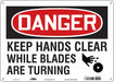 Safety Sign 10 in x 14 in Polyethylene