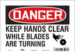Safety Sign 7 inx10 in Vinyl