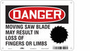 Safety Sign 7 in x 10 in Aluminum