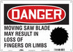 Safety Sign 10 inx14 in Polyethylene
