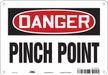 Safety Sign 7 in x 10 in Aluminum