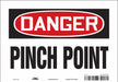 Safety Sign 7 inx10 in Vinyl