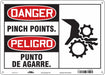 Safety Sign 10 inx14 in Polyethylene
