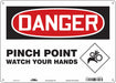 J6942 Safety Sign 10 inx14 in Aluminum