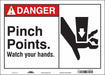 Safety Sign 10 inx14 in Vinyl