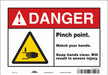 Safety Sign 7 inx10 in Vinyl