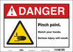 Safety Sign 10 inx14 in Vinyl