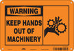 Safety Sign 7 in x 10 in Aluminum