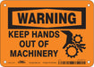 Safety Sign 5 in x 7 in Aluminum