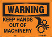 Safety Sign 10 in x 14 in Aluminum
